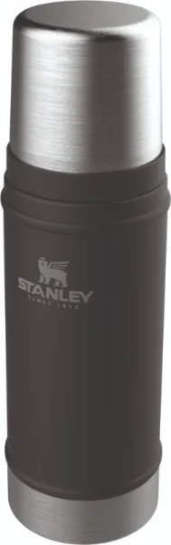 Stanley Thermosflasche "Classic" Matt Schwarz 0,47 Liter