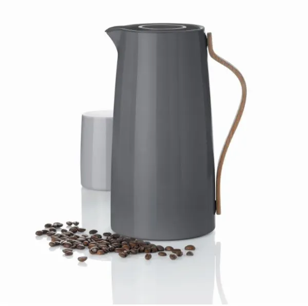 Stelton Emma Isolierkanne Kaffee 1,2 l - Grau