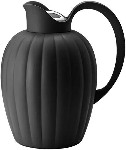 Georg Jensen Bernadotte Isolierkanne 1 l - Schwarz